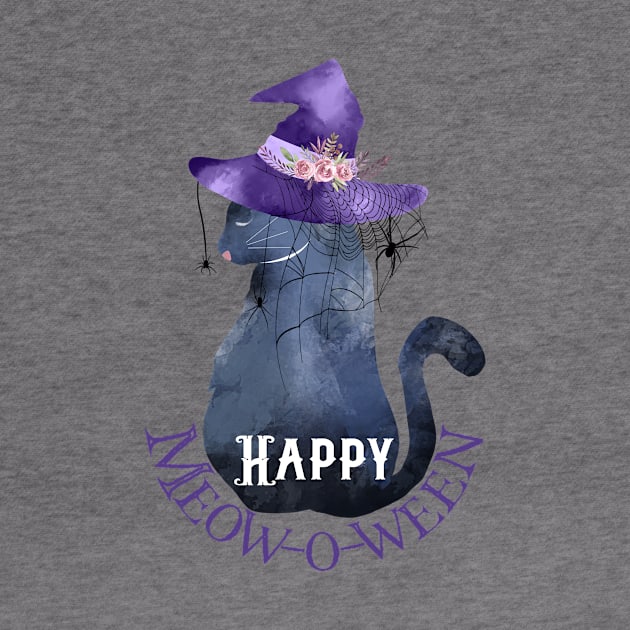 Cat Halloween T-shirt by The Studio Style